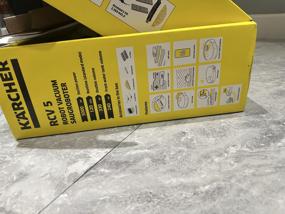 Робот пылесос от KARCHER (один из самых лучших)