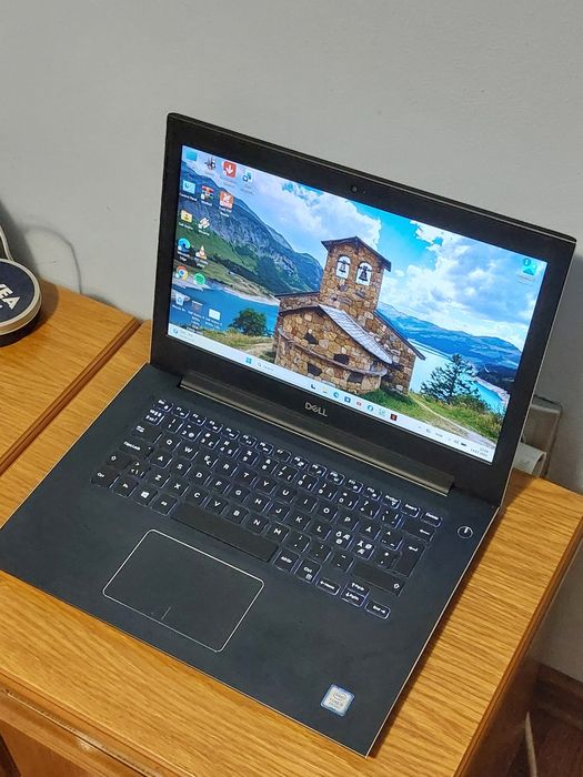 Laptop Dell 5471 i5 8250u 1,6Ghz/3,4Ghz, 12GB, 256GB + 500GB, HD 620, Windows 11 Office 2024