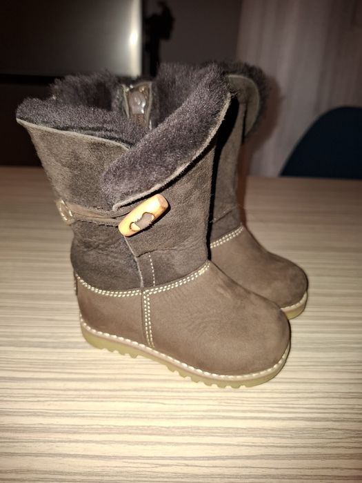 Ghete piele Zara măr. 20