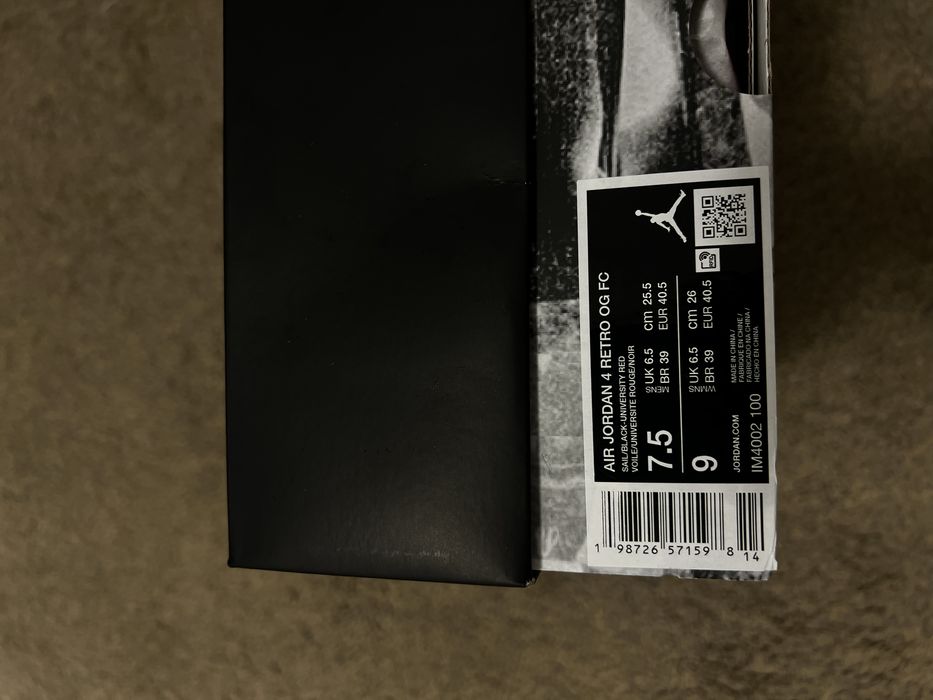 Jordan 4 Retro OG FG