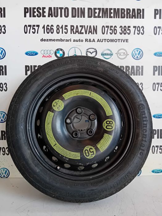 Roata Rezerva Slim Mercedes C Class W204 E Class W212 R17 T155/70R17