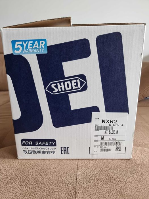 Casca moto SHOEI NXR 2 marimea M cu intercom Cardo Freecom 4+ (JBL)