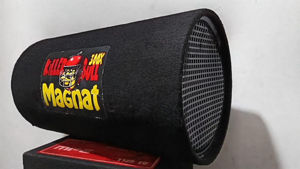 Pachet stație și subwoofer auto Magnat tun de bass 12 inch amplificator audio auto