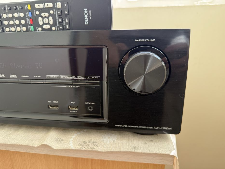 Denon AVR-X1100 Bluetooth Wi-Fi