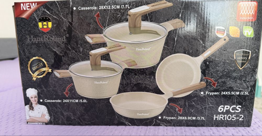 Набор посуды из стали