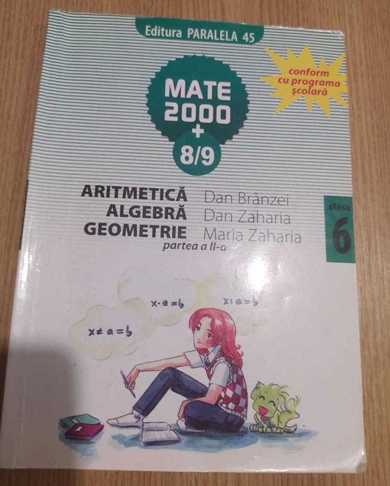 Set cărți și manuale matematică