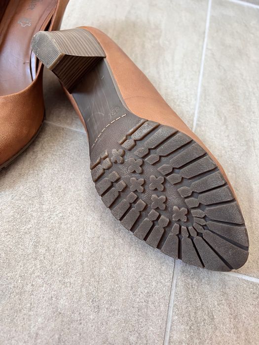 Естествена кожа елегантни дамски обувки S.Oliver