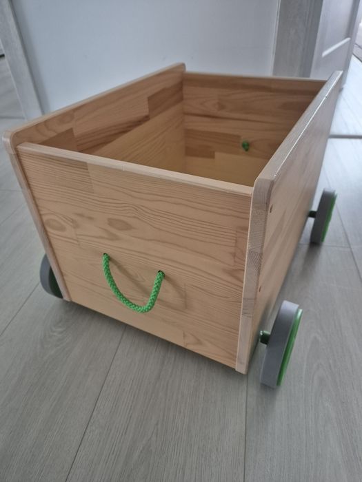 Cutie jucării lemn, ikea