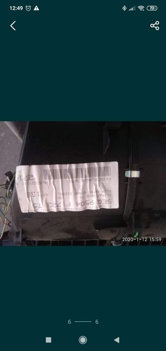 Aeroterma Peugeot 307