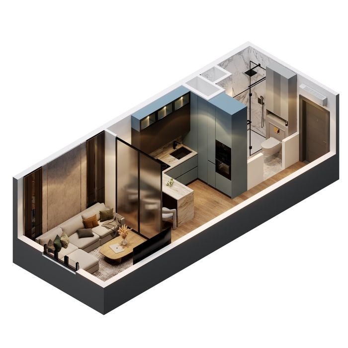 Yakkasaroyda 1 kv 800$ dan uy