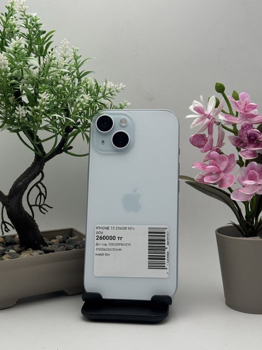 iphone 15 256/90% box  айфон 15 256/90% каробка