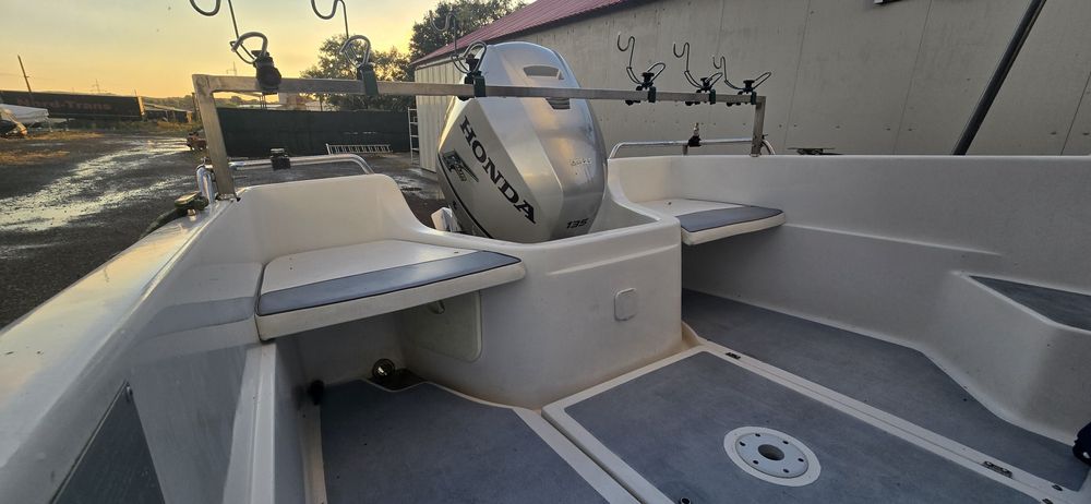 Bellingardo Cabin Fish 550 – barcă cabinată, ideală pentru pescuit și agrement