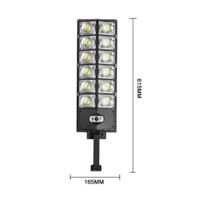 Lampa Stradala cu Incarcare Solara 3000W, 3 Moduri de iluminare