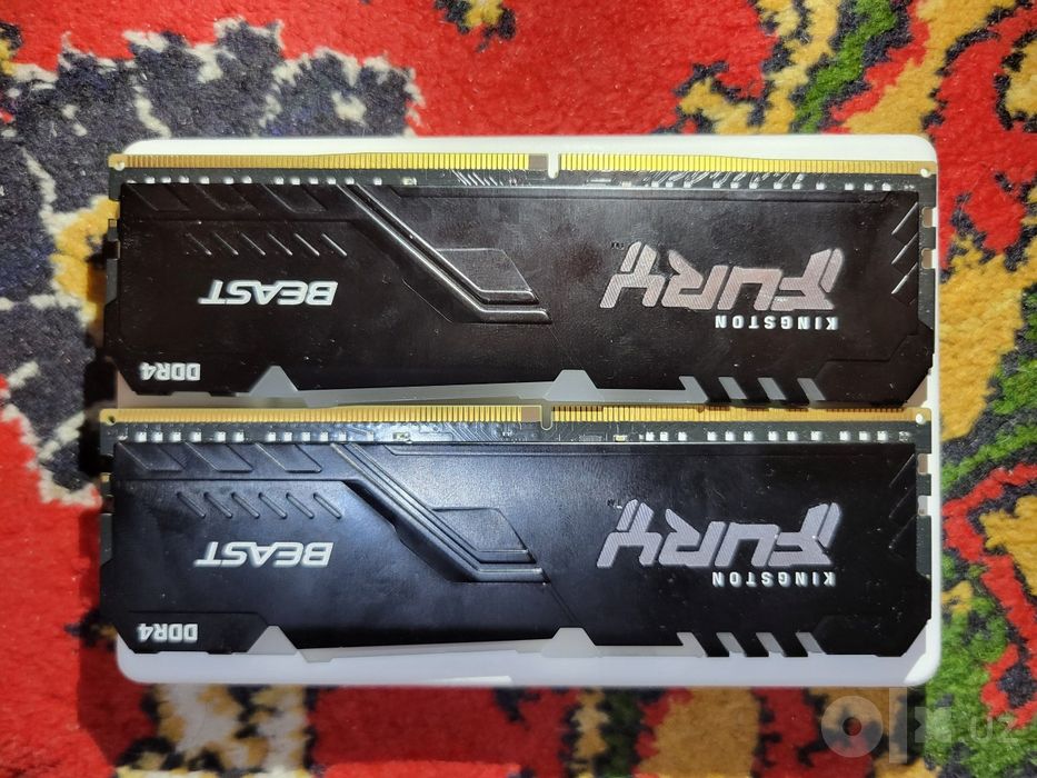 Kingston FURY Beast Black RGB DDR4 8x2 16gb
