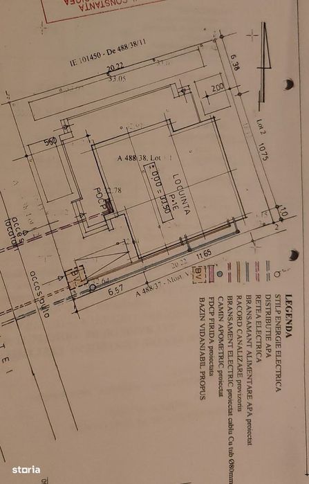 Teren Cu Prioect P+1E 420 Mp - Lazu