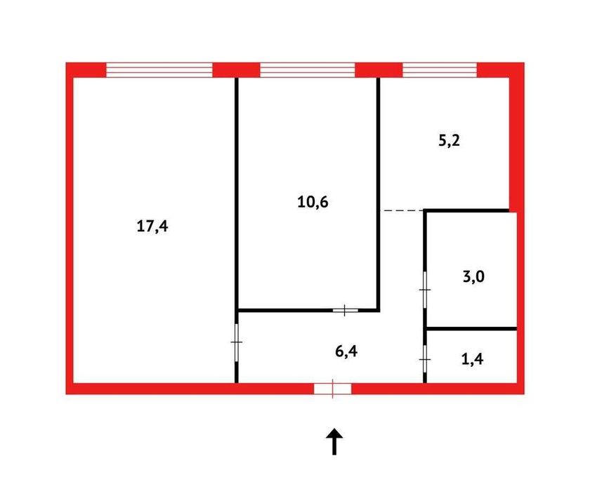 ,,, Продам 2-х комнатную КВ в Пришахтинске