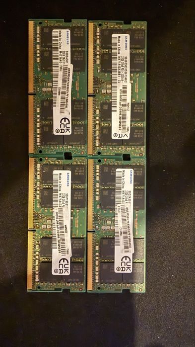 Placute RAM laptop 32 gb 3200 mhz DDR4