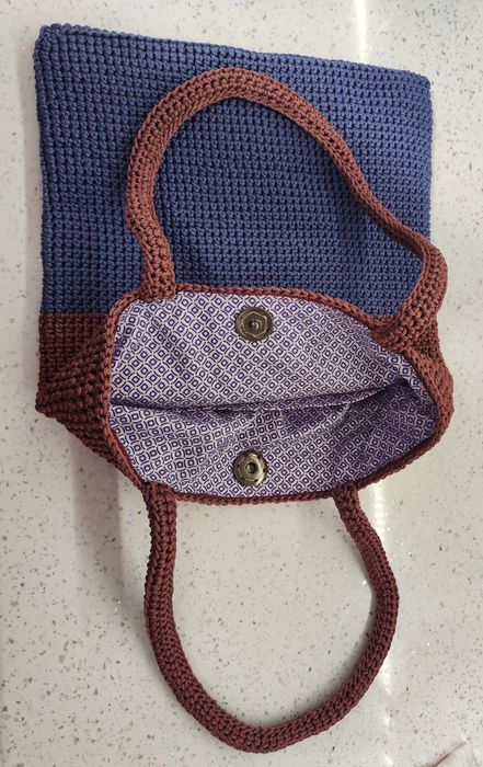 Geantă umăr croșetată