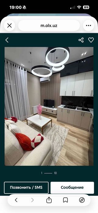Аренда 2х комн в ЖК NRG Jomiy