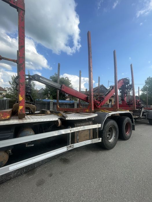 Camion forestier 6x4 Volvo FH460 schimb cu vaci sau racoante