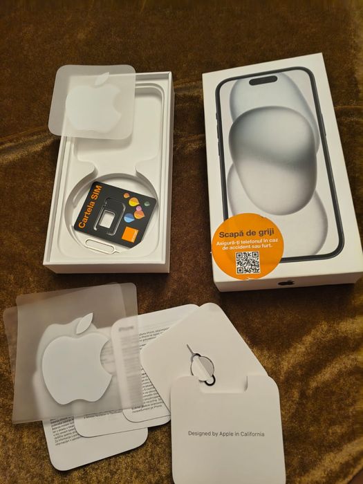 Iphone 15 negru 128gb