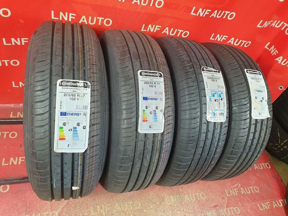 anvelope de vara - 225/65/17 - continental 5 - noi - dot 2021 !