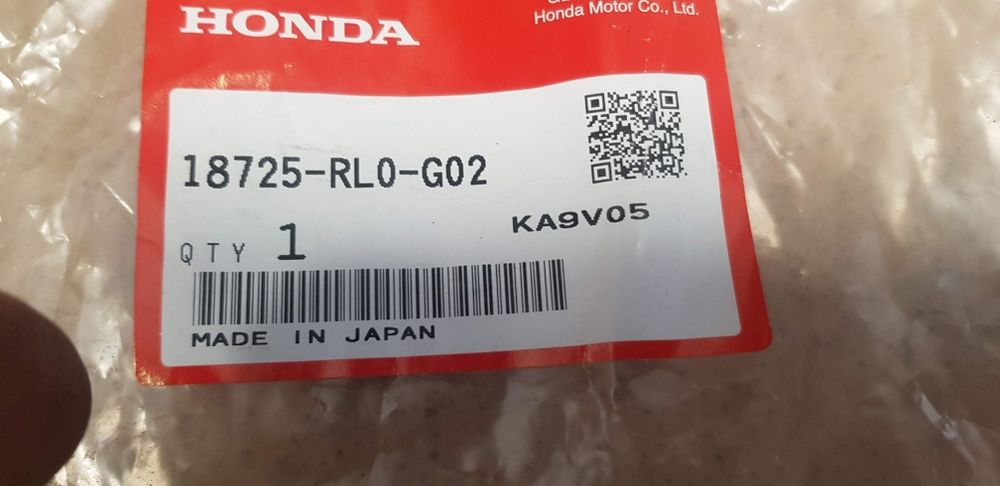 Тръба EGR HONDA ОЕМ 18725-RL0-G02