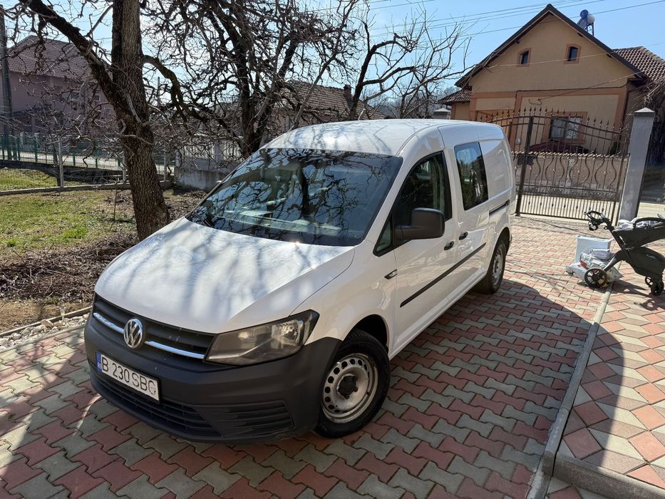 Volkswagen Caddy VW IV 2.0 TDI An 2020 Fără Probleme Unic Proprietar Maxi Life 5 locuri