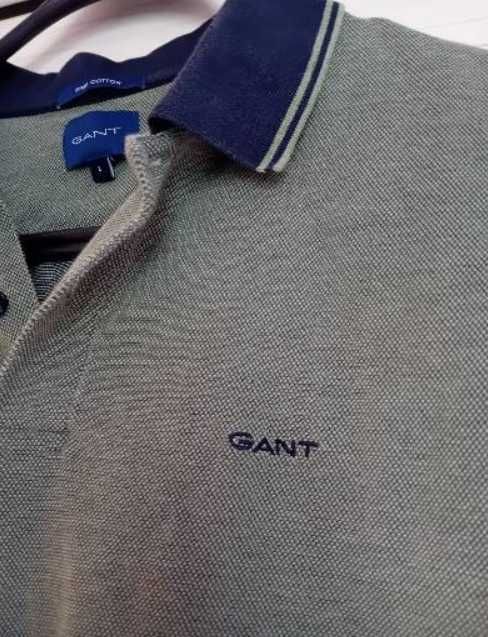Оригинална фланелка с яка Gant