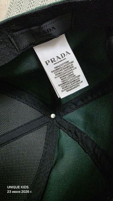 Оригинальная кепка PRADA