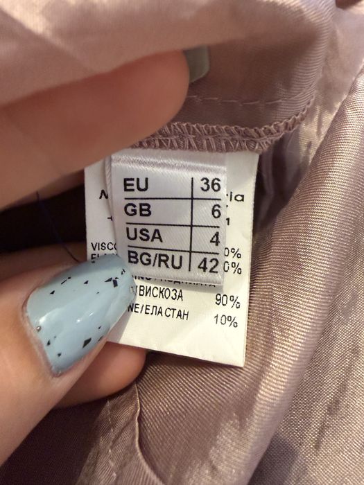 Тъмно синя рокля