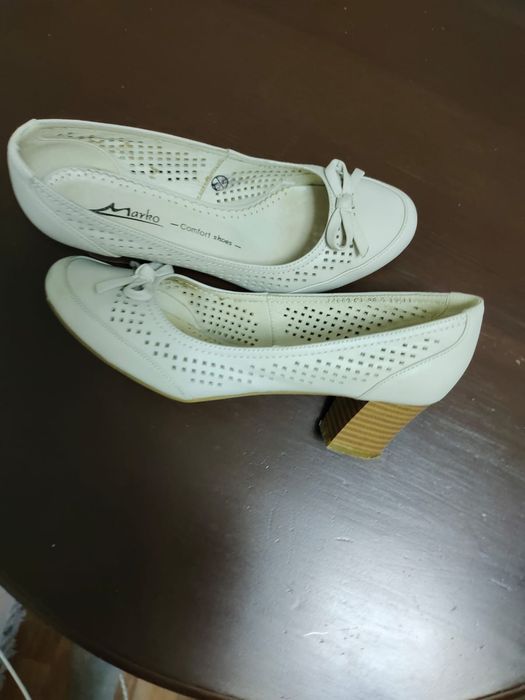 Туфли женские кожаные
