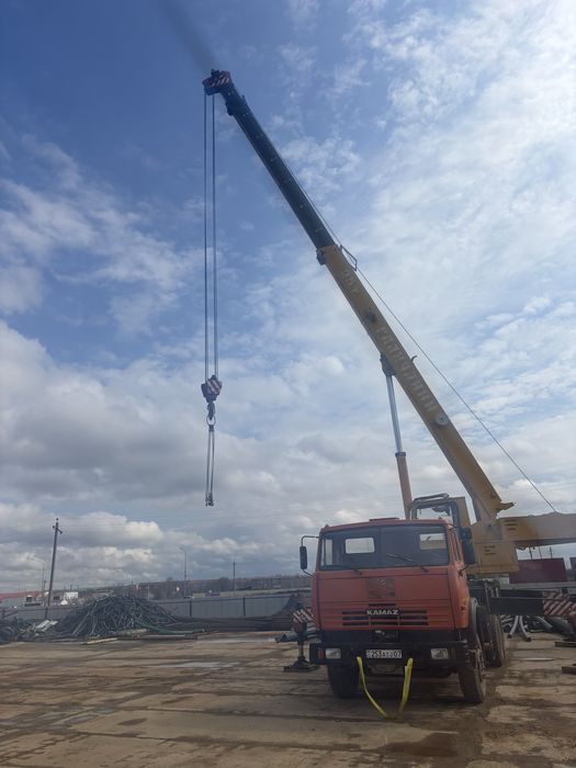 Услуги автокрана 25 т