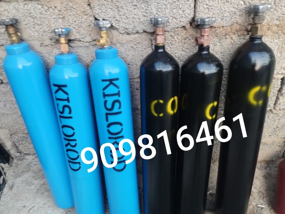 баллоны 10 литровые с заправкой Кислород Азот Угликислота Цены ниже чи