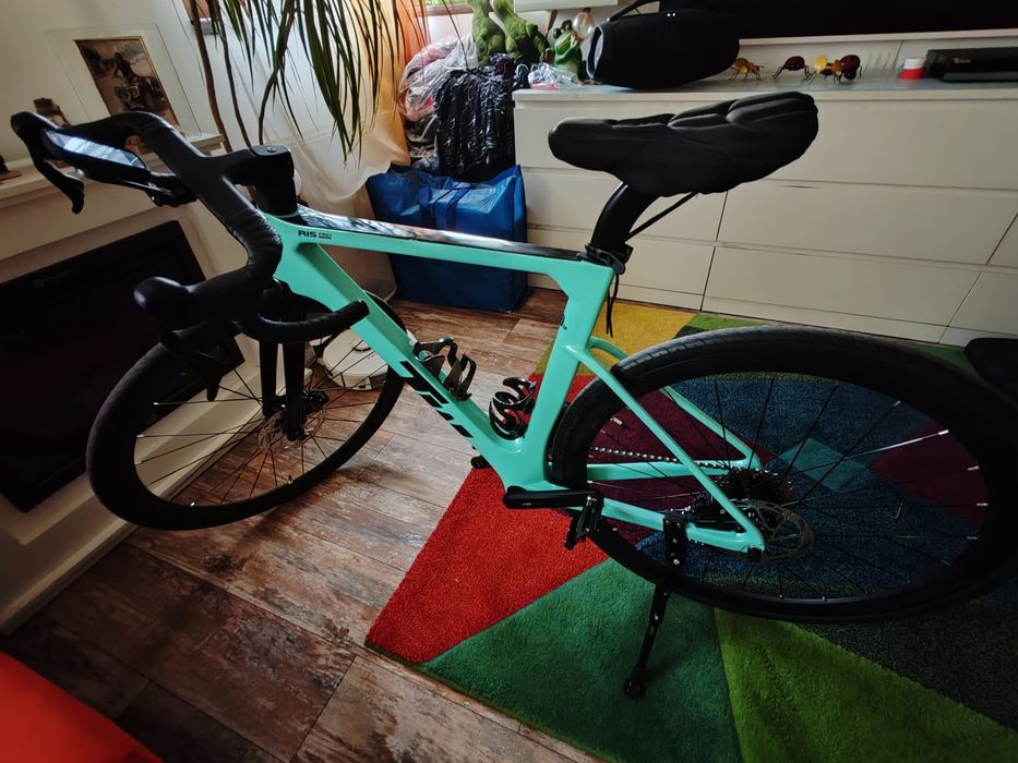 Bicicleta cursiera CARBON marime M 50cm transmisie electronica TWITTER R15 PRO