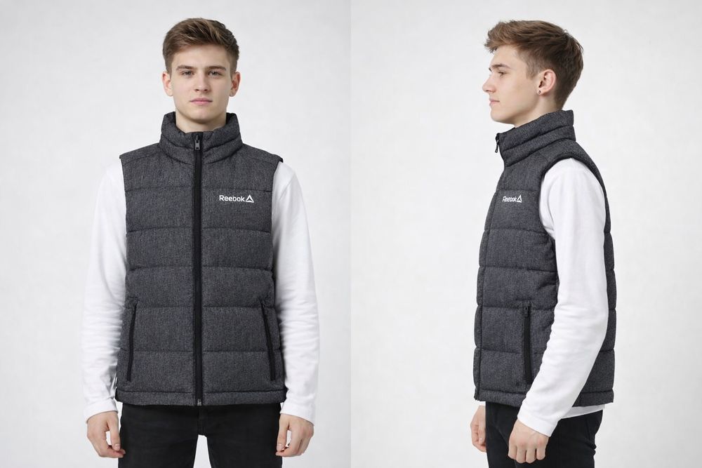 Reebok original натуральный пуховый жилет