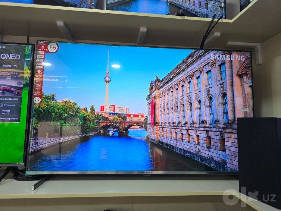 "IMMER 86 диагональ" 4K UHD QLED* + Бесплатная Доставка 24/7 !