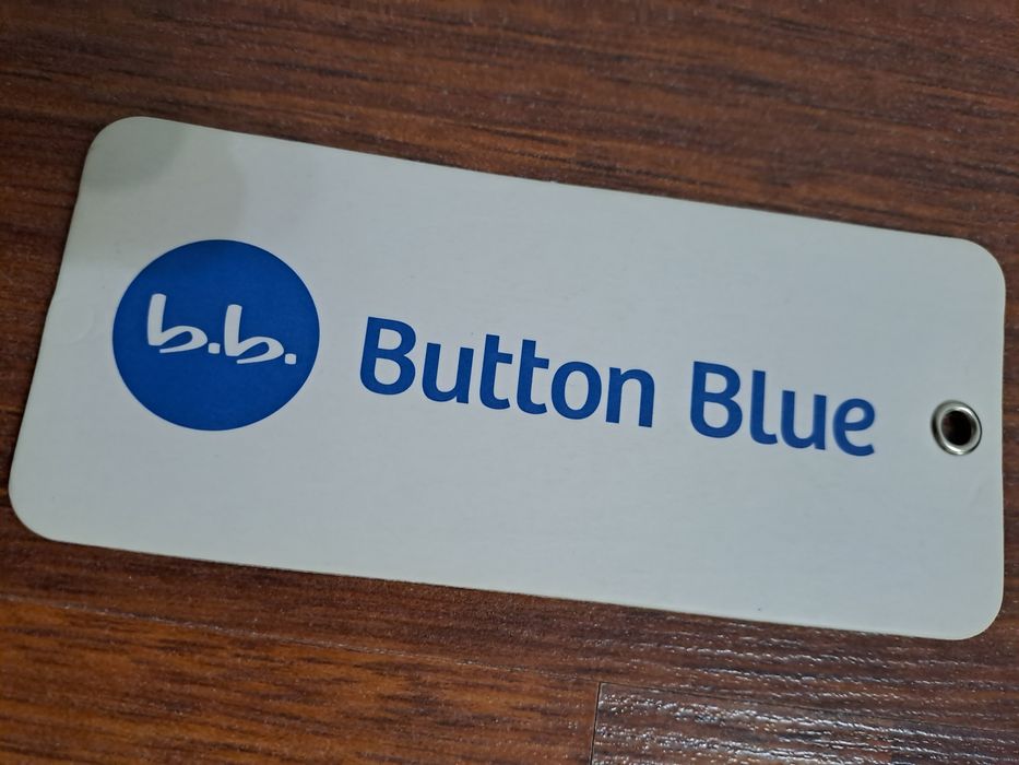 Шапка Button blue 54