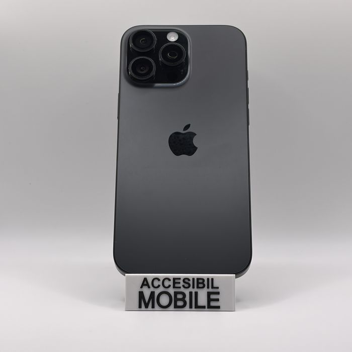  iPhone 16 PRO MAX 256GB Folie+Cablu Cadou Garantie/Factura 1178-2