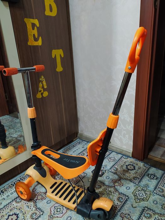 Самокат трехколесный детский