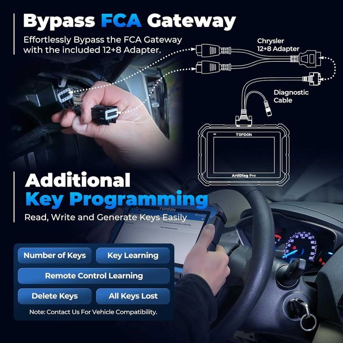 Професионална автодиагностика TOPDON ArtiDiag Pro Car за кола