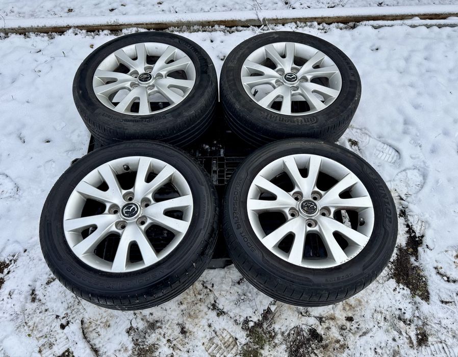 4бр.Алуминиеви джанти 16цола 5x114.3 + ГУМИ за Mazda,Kia,Hyundai