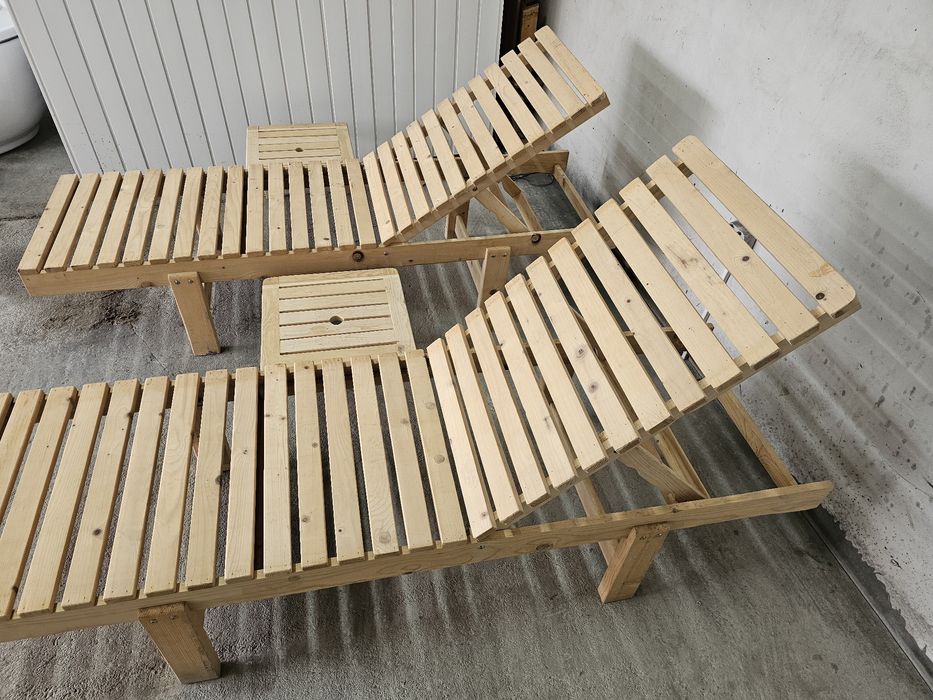 Спа Лежанки от дърво