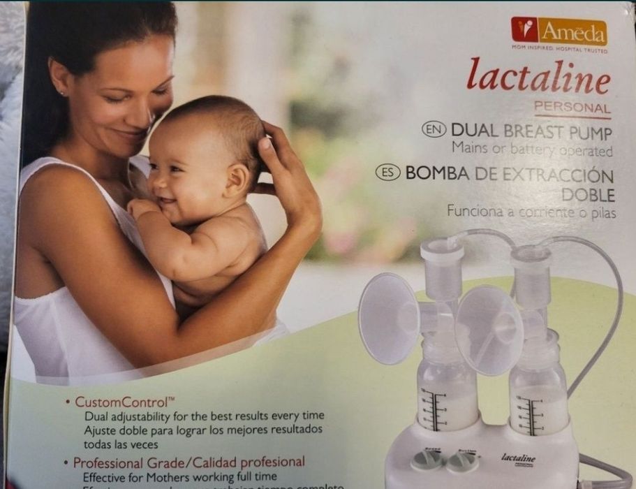pompa alaptare electrica lapte san sin bebe bebelusi ameda dubla