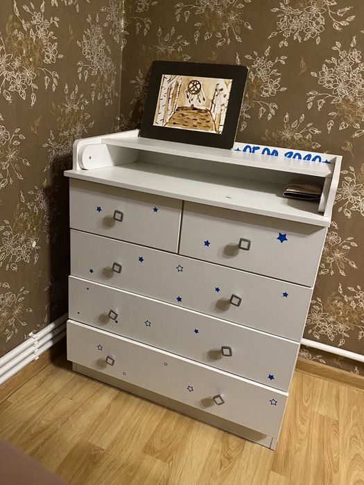 Продам детский комод 2в 1