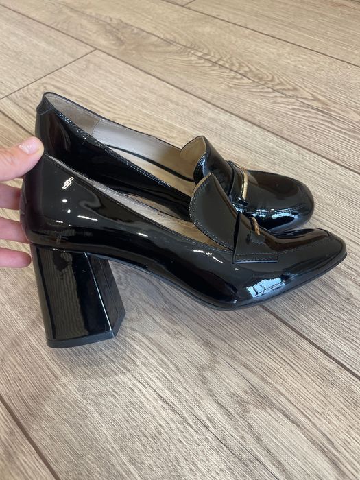 Туфли черные лаковые