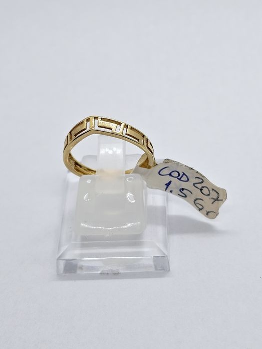 Vand inel dama din aur 14 k 1.5 g cod 207