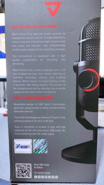 Микрофон usb Thronmax