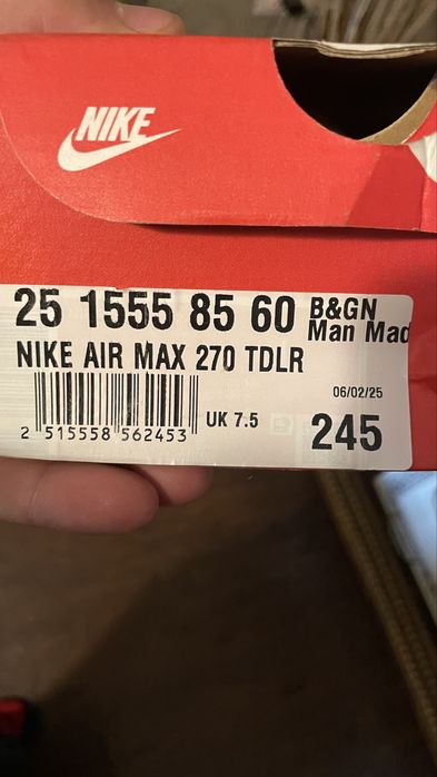 Adidasi Nike copii ca noi marime 25