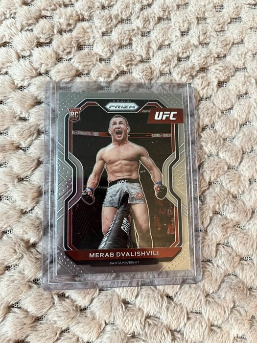 MERAB DVALISHVILI champ bantamweight cartonas prizm debut edition